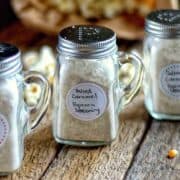Homemade Popcorn Seasoning recipes are the perfect way to flavor popcorn without the calories and fat. Sprinkle on a bowl of popcorn tonight!