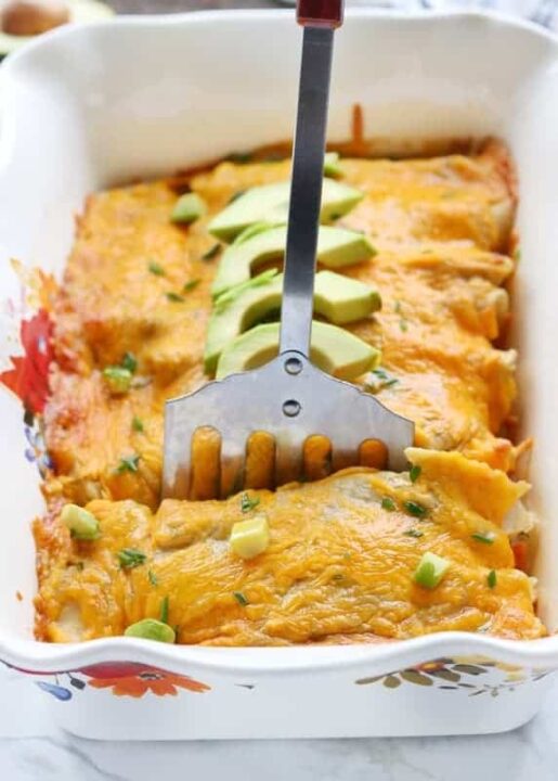 How to reheat frozen enchiladas