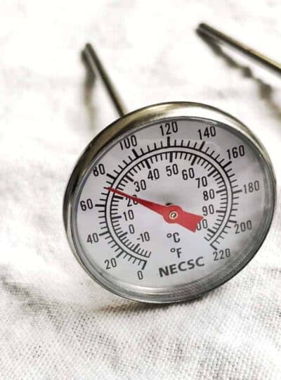 Learning how to calibrate a thermometer and to properly use one is the best way for you to improve your cooking skills immediately!
