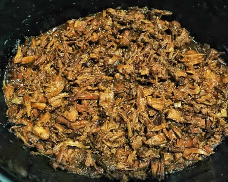 Crock Pot Pork Tacos Gyro Style are a simple dinner recipe. Use the meat for many different recipes including pulled pork on a bun and enchiladas. Get all the recipes
