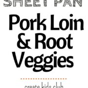 Sheet Pan Marinated Pork Filet & Roasted Vegetables(ad): A quick delicious dinner meal. The pre- marinated pork loin is seared then roasted with root vegetables. A one pan meal ready in 40 minutes from start to finish. Leftovers make the perfect toppings for a lunch salad the next day.