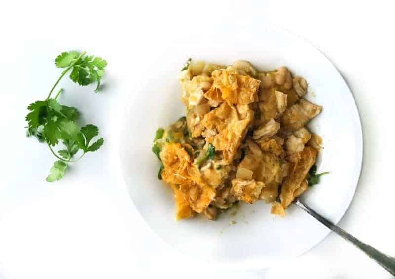 Chicken Tortilla Chip Casserole A Heathier Version Create Kids Club