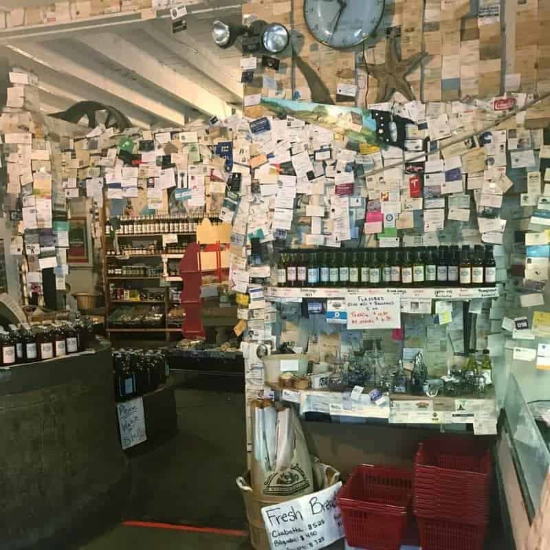 A store inside of a building