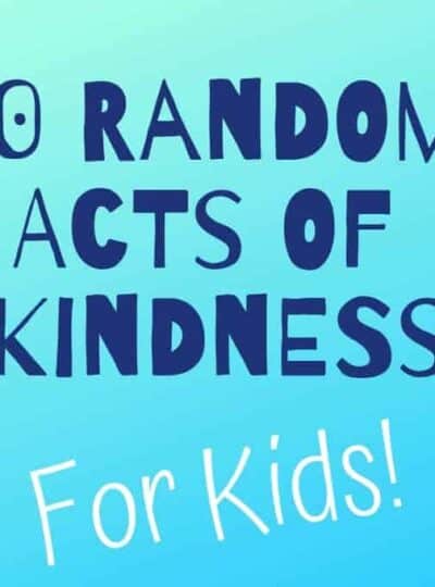 Random Acts of Kindness for kids