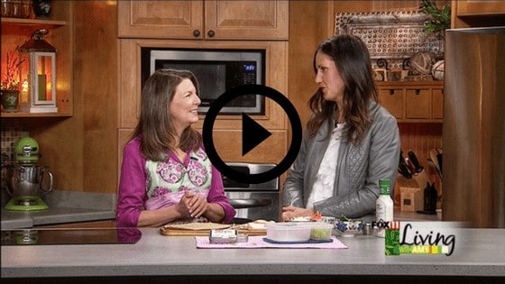 a women on a daytime cooking show