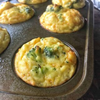 cheesy mashed potato bites with broccoli and cheese photo