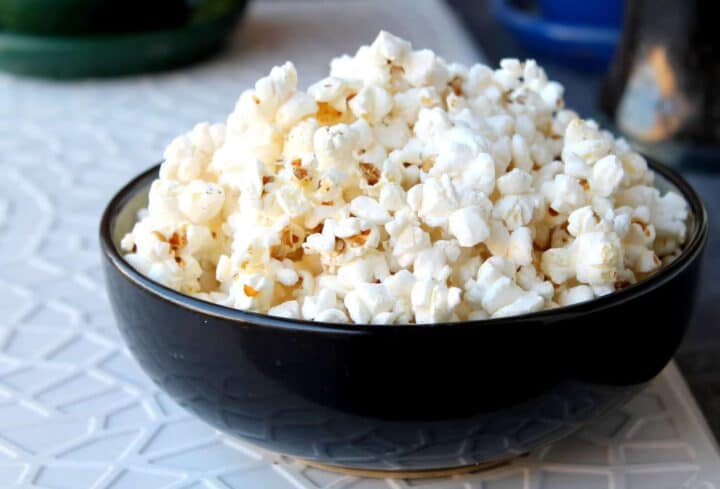 A bowl of Popcorn 