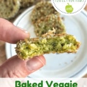 Vegetable nuggets made with broccoli and carrots.