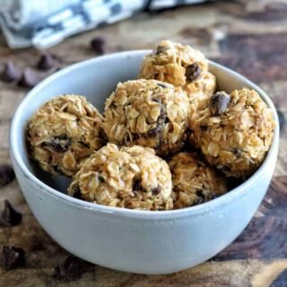 oatmeal peanut butter balls