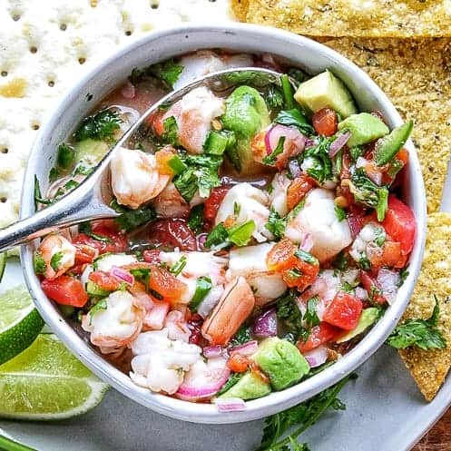 Mexican Shrimp Ceviche recipe