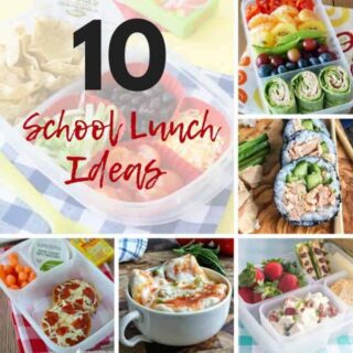10 Lunch Ideas For School