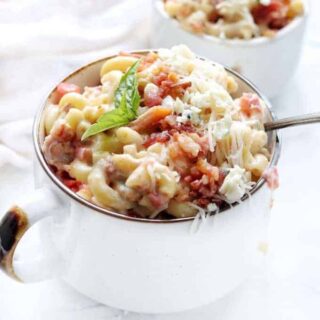 Blue Cheese & Bacon Mac & Cheese