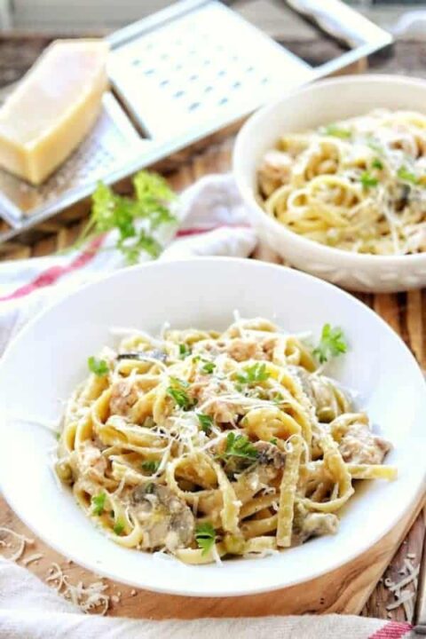 Salmon Pasta Recipe | An Easy Canned Salmon Recipe