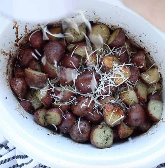Crock Pot Red Potatoes Slow Cooker Potatoes Jodi Danen, RDN Create Kids Club