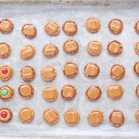 Christmas pretzel treat are a pretzel candy recipe with m&ms an easy dessert recipe