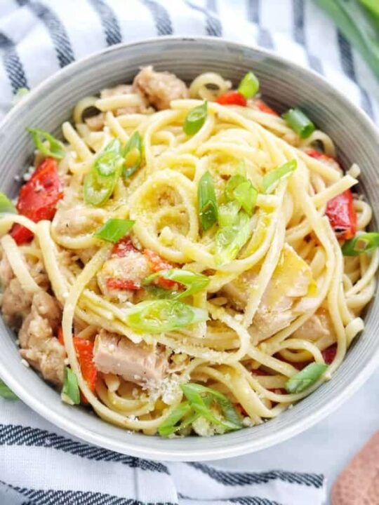 Canned Tuna Pasta | Create Kids Club