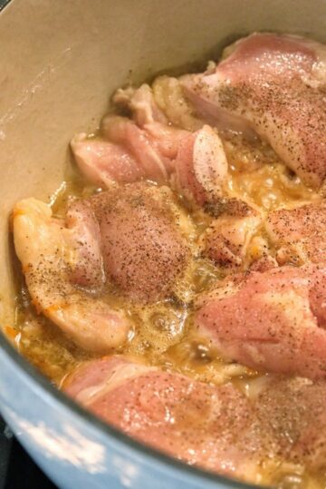 Stove Top Boneless Skinless Chicken Thighs | Create Kids Club