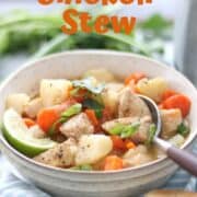 Instant pot chicken stew a pressure cooker soup recipe