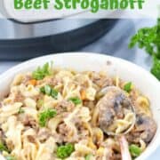 Instant pot beef stroganoff recipe a ground beef stroganoff recipe