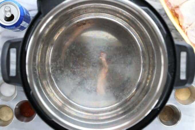 empty instant pot