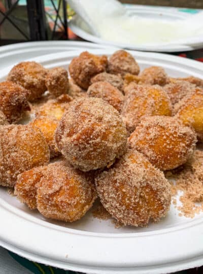 homemade donuts on a plate