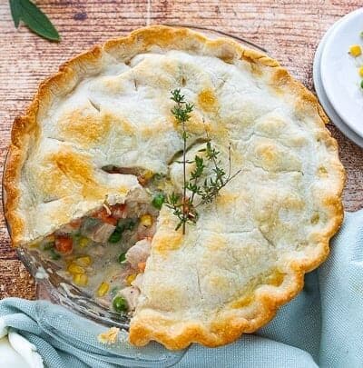 easy chicken pot pie recipe, chicken pot pie with pie crust, chicken pot pie,