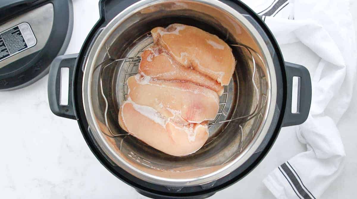 Instant Pot Poached Chicken Breasts | Create Kids Club