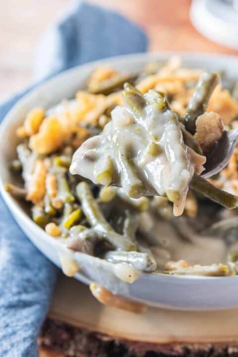 Crockpot Green Bean Casserole Recipe - The Cookie Rookie®