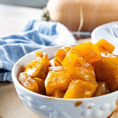 A bowl of squash