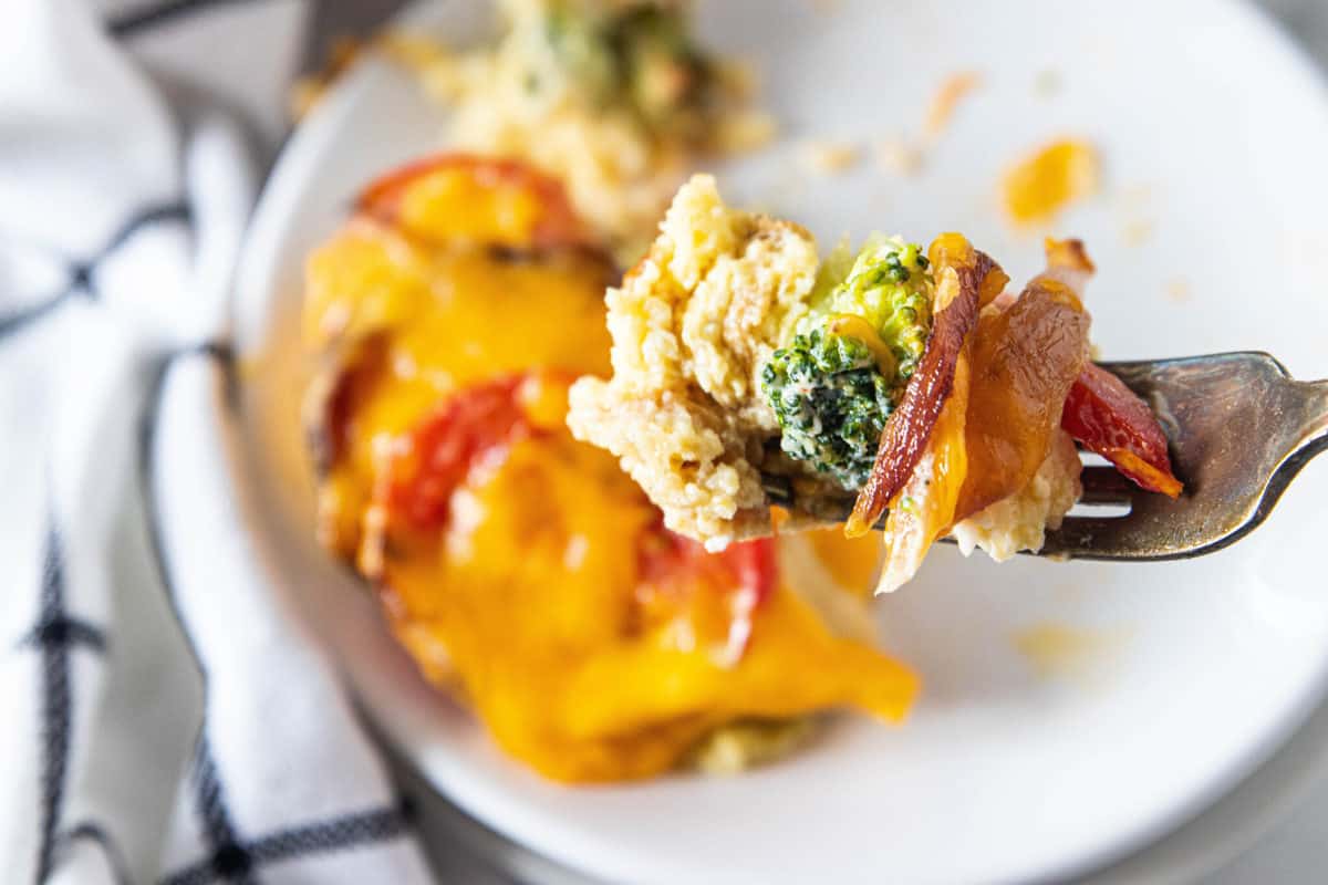 vegetable strata