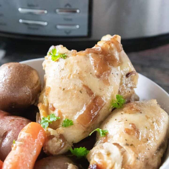 Crockpot Chicken and Potatoes | Crockpot Chicken Recipes