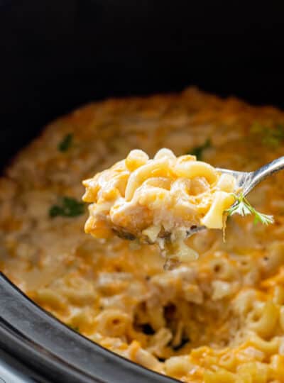 mac and cheese in crockpot