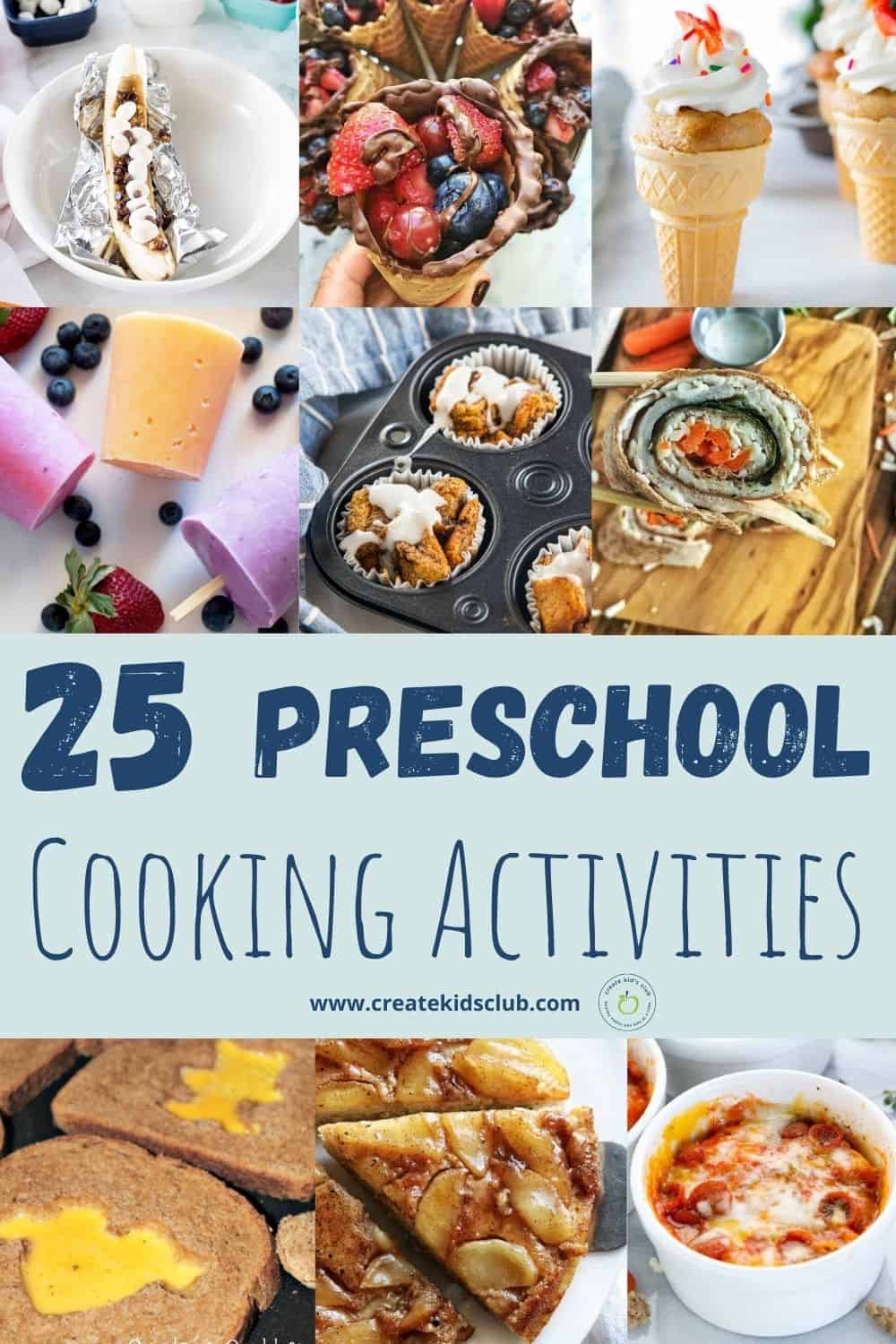 25 Preschool Cooking Activities