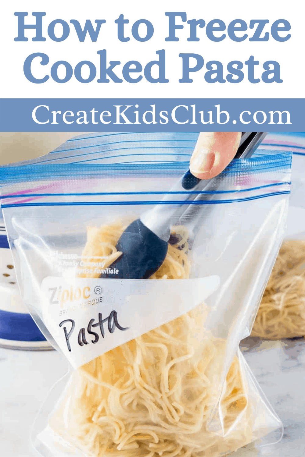 How to Freeze Cooked Pasta