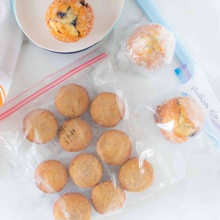 How To Freeze Muffins