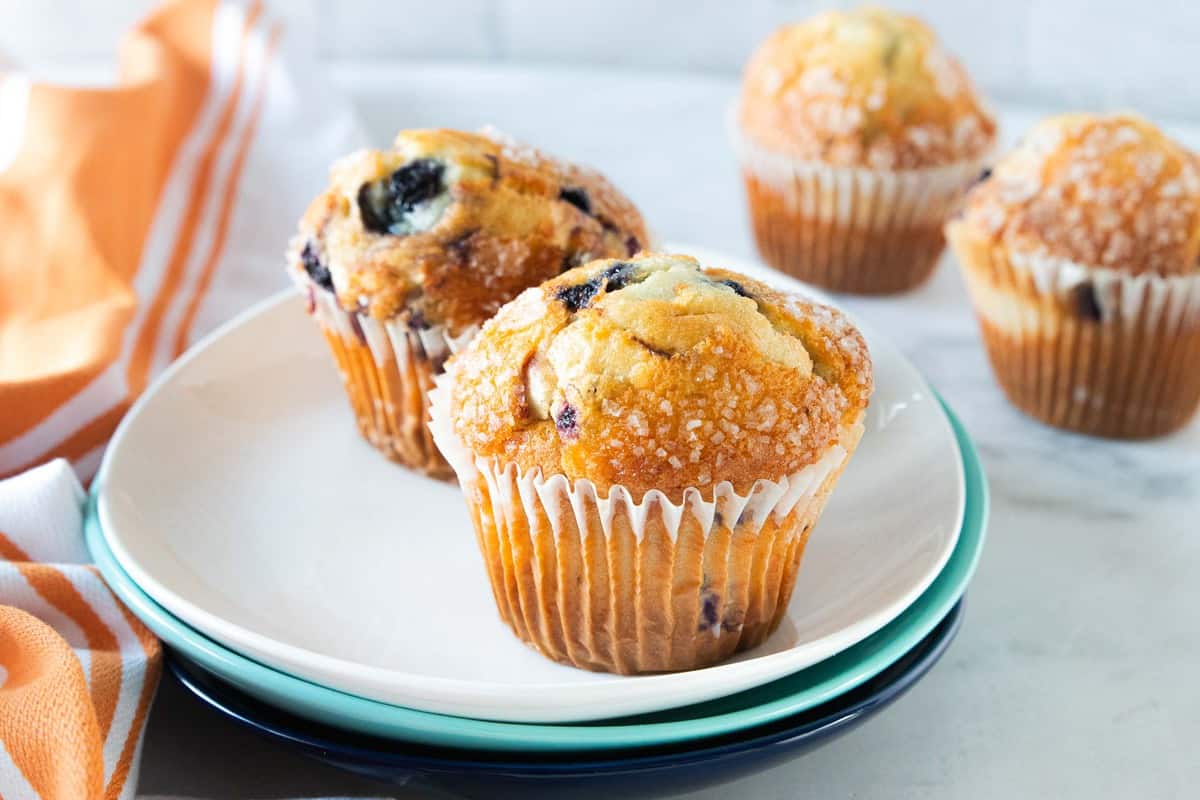 muffins on plate