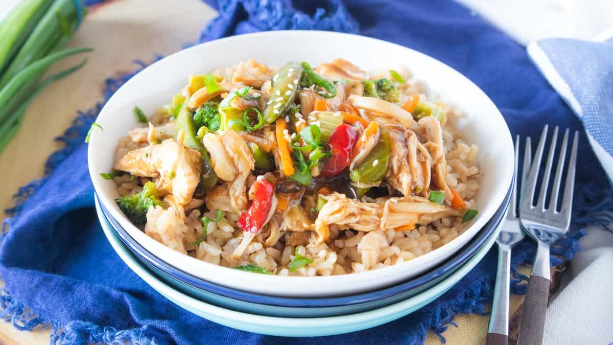 Instant Pot Chicken Stir Fry | Create Kids Club