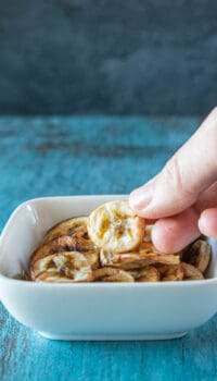 air fryer banana chips