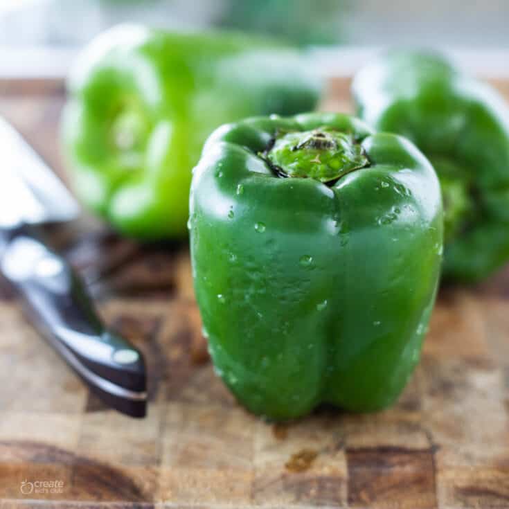 How To Cut A Bell Pepper