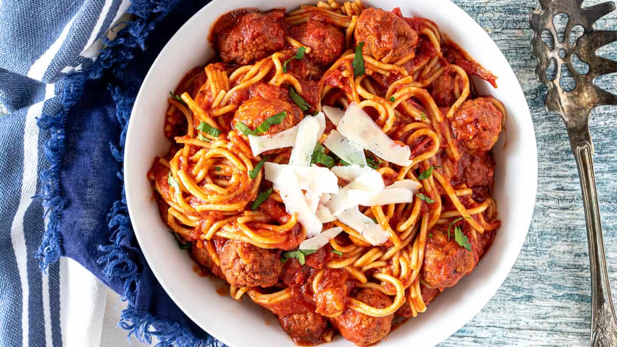 Instant Pot Spaghetti and Frozen Meatballs Create Kids Club