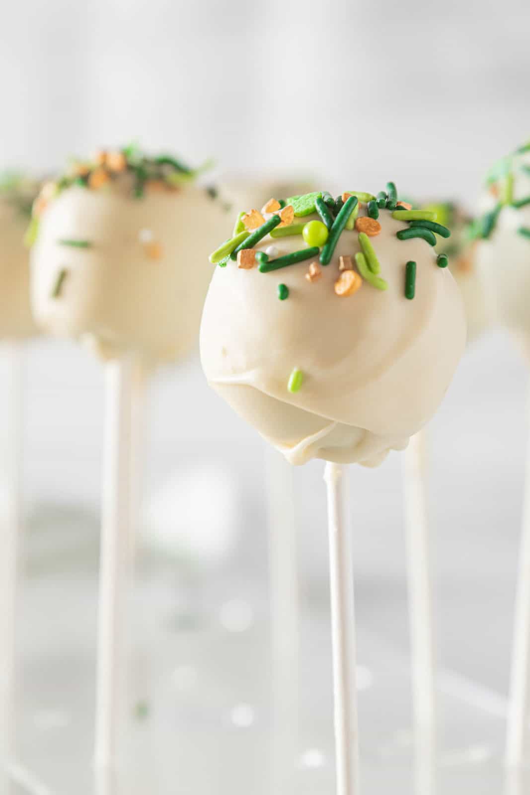 cake pops with sprinkles