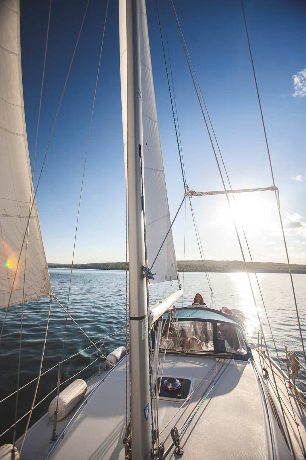 sailboat on Lake Superior