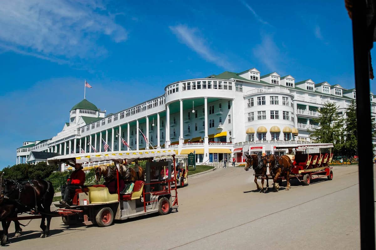 Grand Hotel in Mackinac Island, Michigan