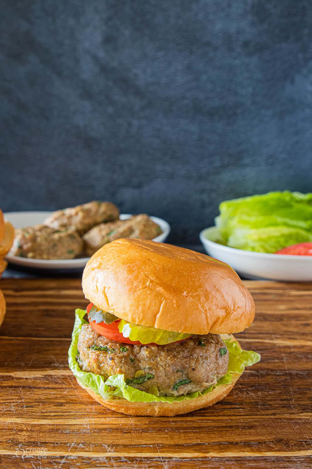 Turkey Burgers in the Oven