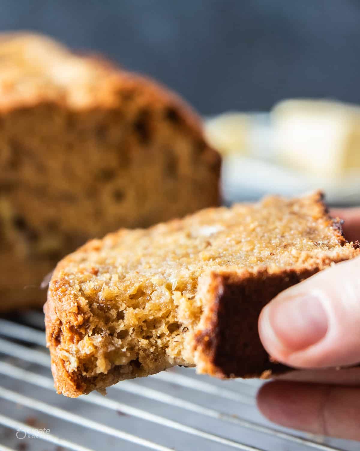 banana bread slice