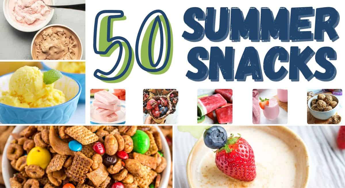 50 Summer Snacks For Kids - Snacks Kids Can Make | Create Kids Club