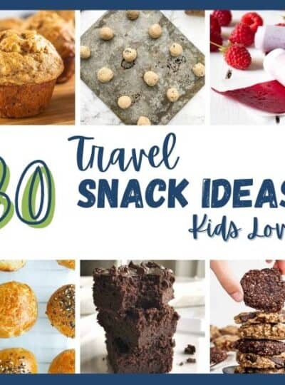 travel snack ideas kids love
