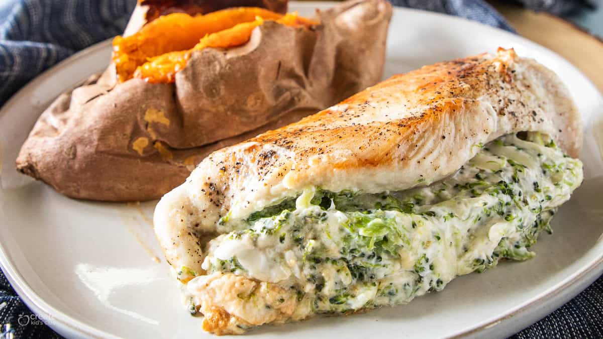 Broccoli and Cheese Stuffed Chicken - Measuring Cups, Optional