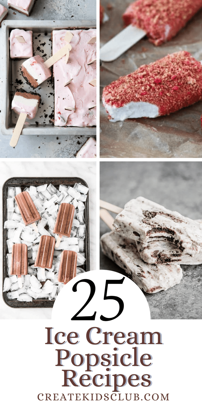 25 Ice Cream Popsicles recipe