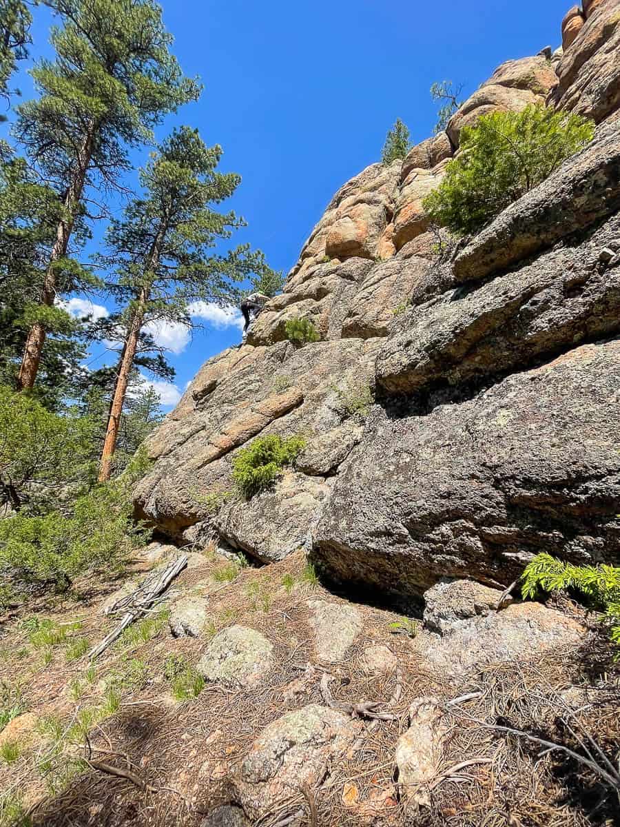 rock structure in Colorado
